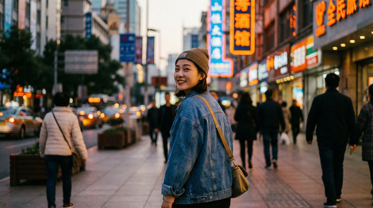 高清视频城市街拍写真视频